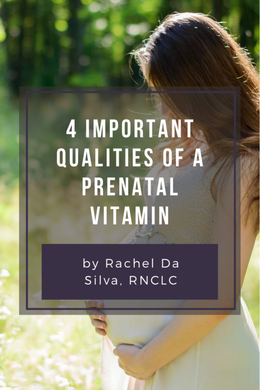 4 Important Qualities Of A Prenatal Vitamin Mommy Did You Know 